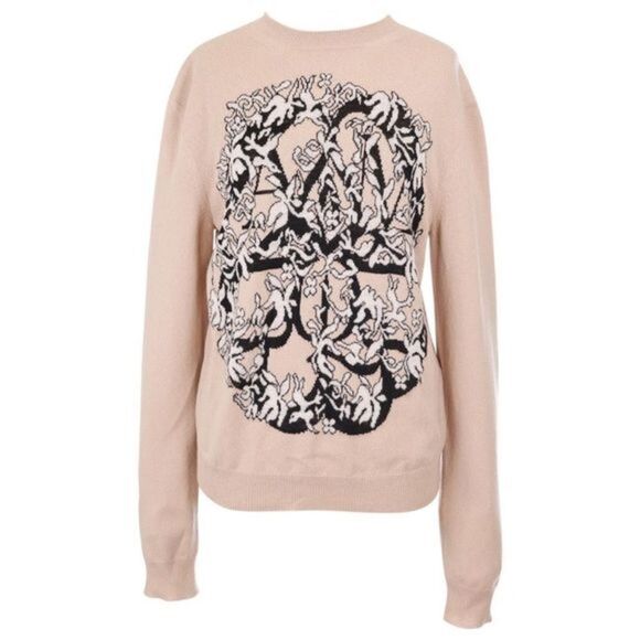 Alexander McQueen Sweaters - ALEXANDER MCQUEEN Women’s Wool Sweater Jumper Pink size Large